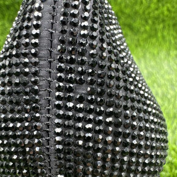 ZARA Women’s Black Studded Closed Pointed Toe High Heels Pumps Shoes Size 37/US7 - Picture 11 of 16